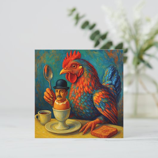 Hard-Boiled Human - Fowl Play at Breakfast (Standing Front)