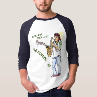 Hard Bop, Cool Jazz, Old School 3/4 Jersey T-Shirt