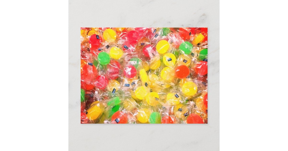 Hard candy Postcard | Zazzle