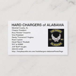 Hard Chargers LE MC Calling Card