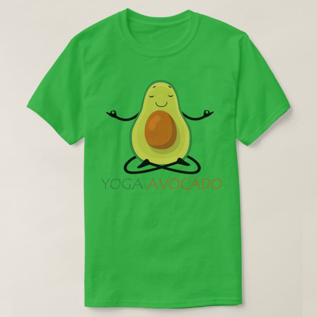 hard core avocado 6 T-Shirt (Design Front)
