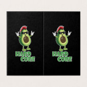 Hard Core Avocado Funny (Outside Unfolded)