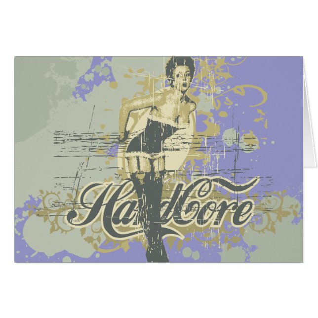 Hard Core Girl T-shirts and Gifts (Front Horizontal)