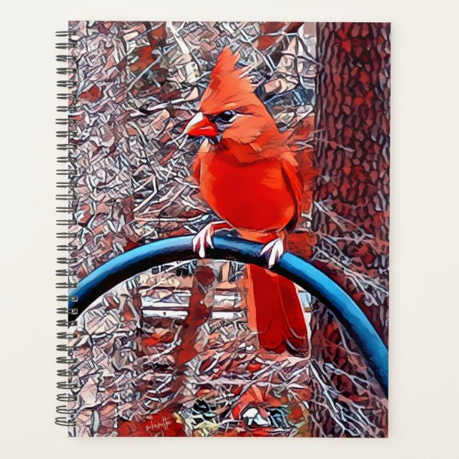 Hard Cover Daily Planner  (Front)