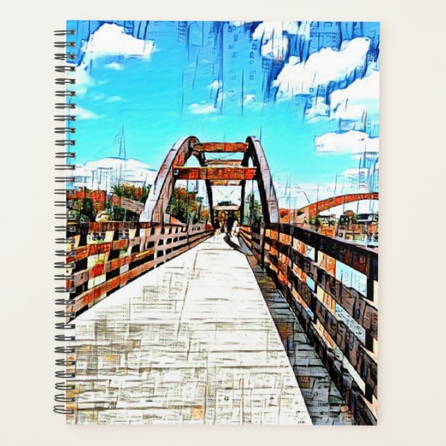 Hard Cover Daily Planner  (Front)