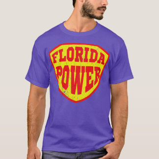 Hard Drawn Florida Power T-Shirt