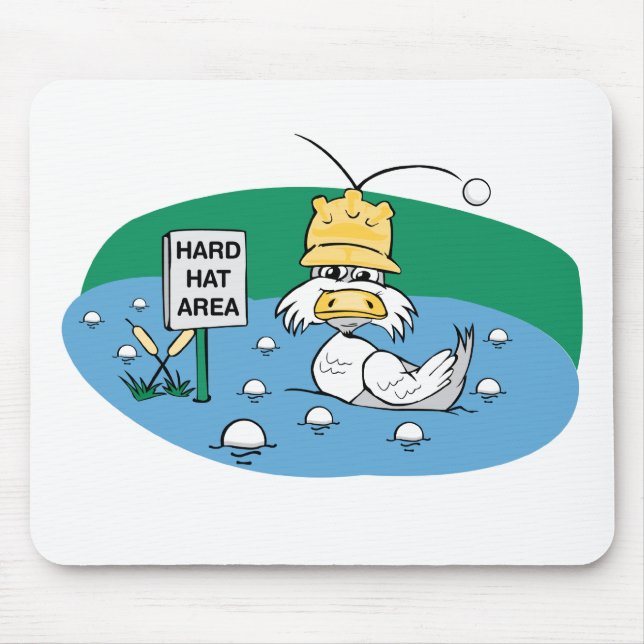 Hard Hat Area Mouse Pad (Front)
