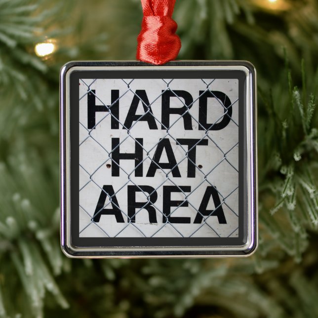 Hard Hat Area Ornament (Tree)