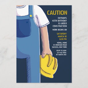 Hard Hat Invitation