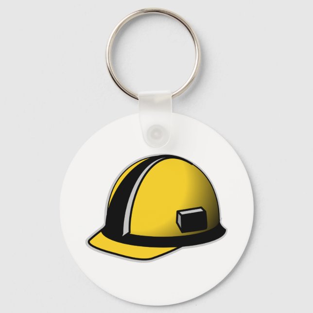 Hard Hat Keychain (Front)