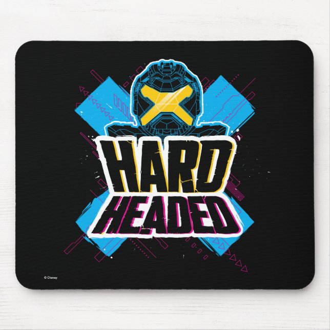 Hard Headed Mouse Pad (Front)