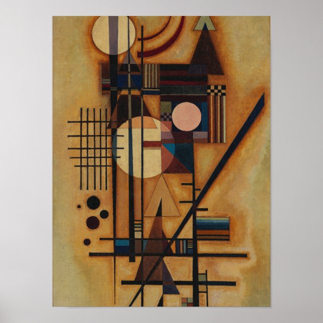 Hard in soft, 1927 by Wassily Kandinsky Poster (Front)