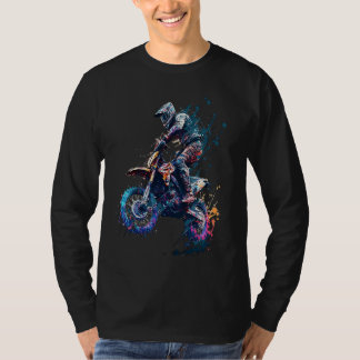Hard motocross riders Offroad action T-Shirt