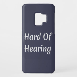 Hard of Hearing Case-Mate Samsung Galaxy S9 Case