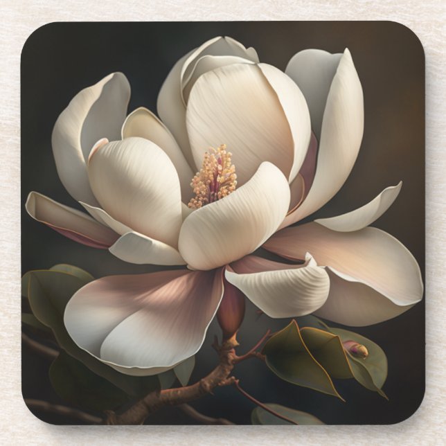 Hard plastic  beverage coaster (Front)