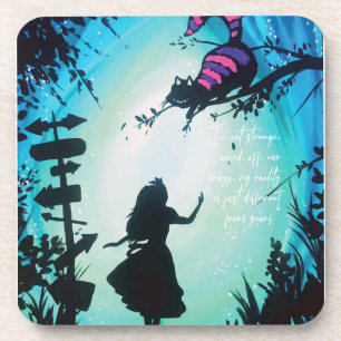 Hard plastic coaster