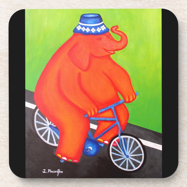 Hard plastic coaster (Front)