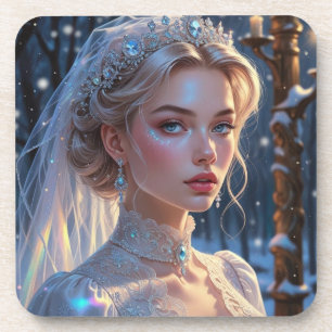 Hard plastic coaster