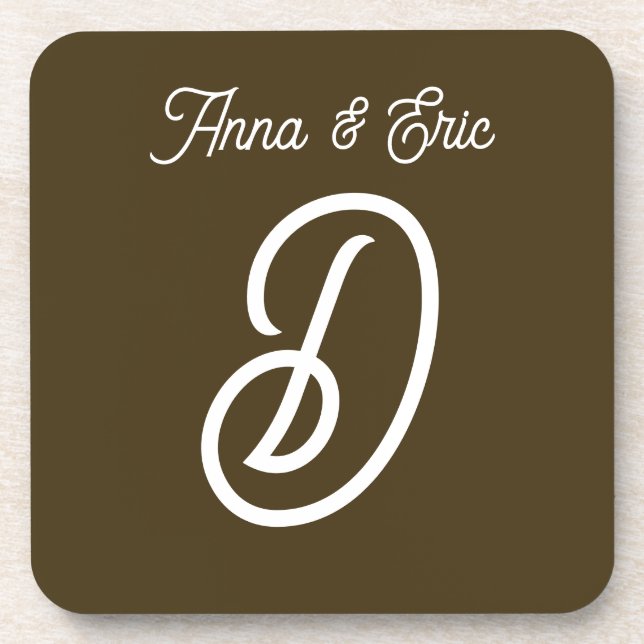 Hard plastic coaster (Front)