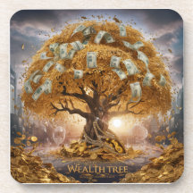 Hard plastic coaster