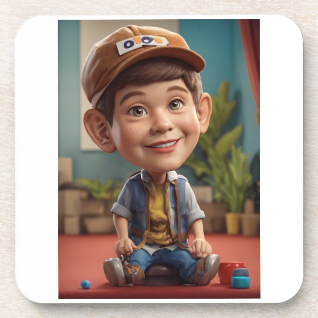  Hard plastic coaster (Front)