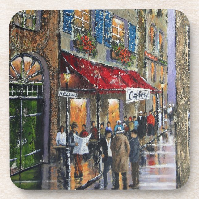 Hard Plastic Coaster (Front)