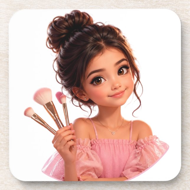 Hard plastic coaster (Front)