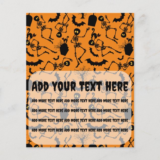 Hard plastic coaster flyer (Front)