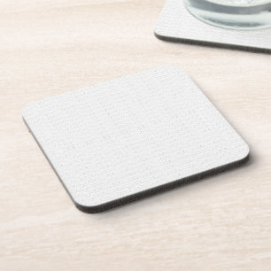 Hard Plastic Coasters Decorative & Waterproof