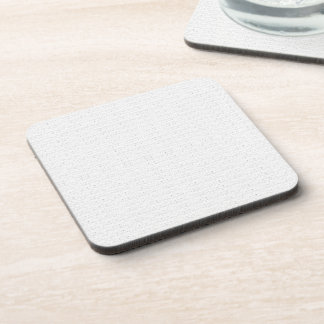 Hard Plastic Coasters | Decorative & Waterproof