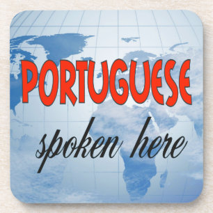 Hard Plastic coasters with cork back - set of 6