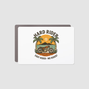 Hard Rider Summer Car Magnet