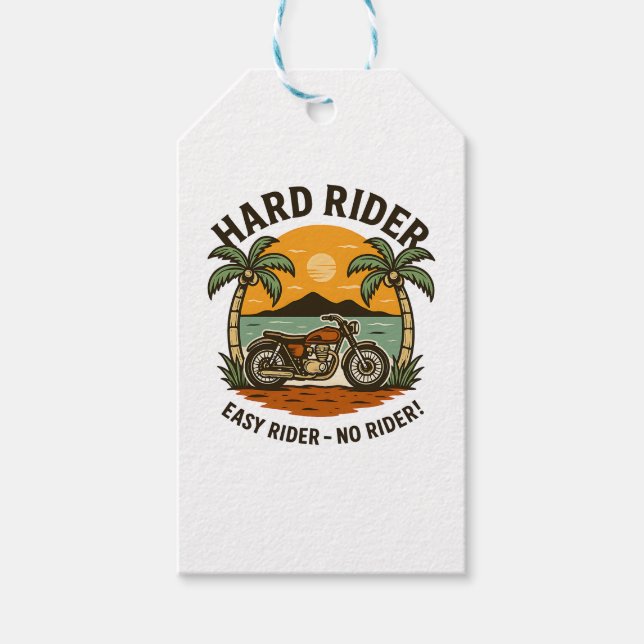 Hard Rider Summer Gift Tags (Front)