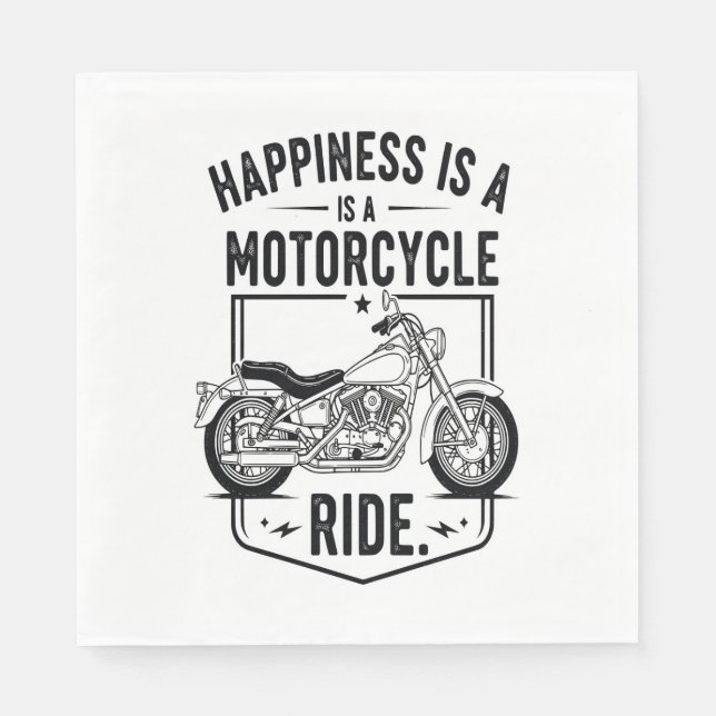 Hard Rider Summer Napkins (Front)