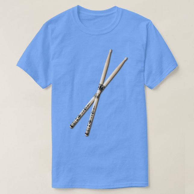 Hard Rock drumstick  T-Shirt (Design Front)