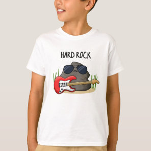Hard Rock Funny Geology Music Pun  T-Shirt