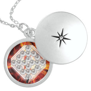 Hard Rock Locket Necklace