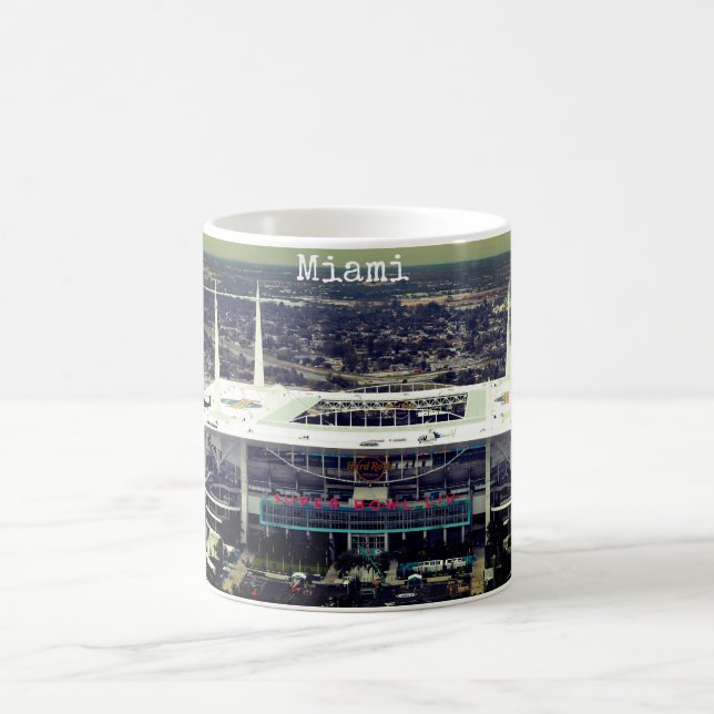 Hard Rock Stadium, Miami Florida Coffee Mug (Center)
