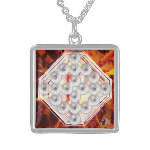 Hard Rock Sterling Silver Necklace