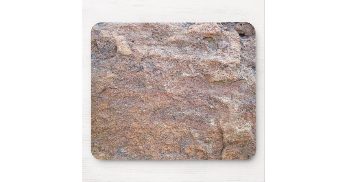Hard rough Rock Stone Mouse Pad | Zazzle