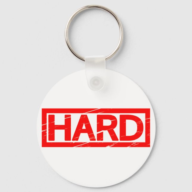 Hard Stamp Keychain (Front)
