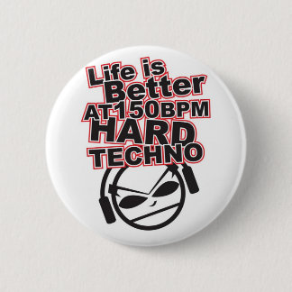 Hard-Techno-gavin-and-randys-music-taste-23744277- Pinback Button