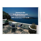 Hard work and success (Front Horizontal)