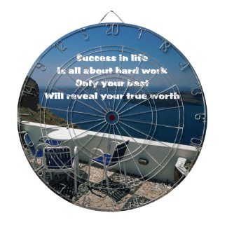 Hard work dart board