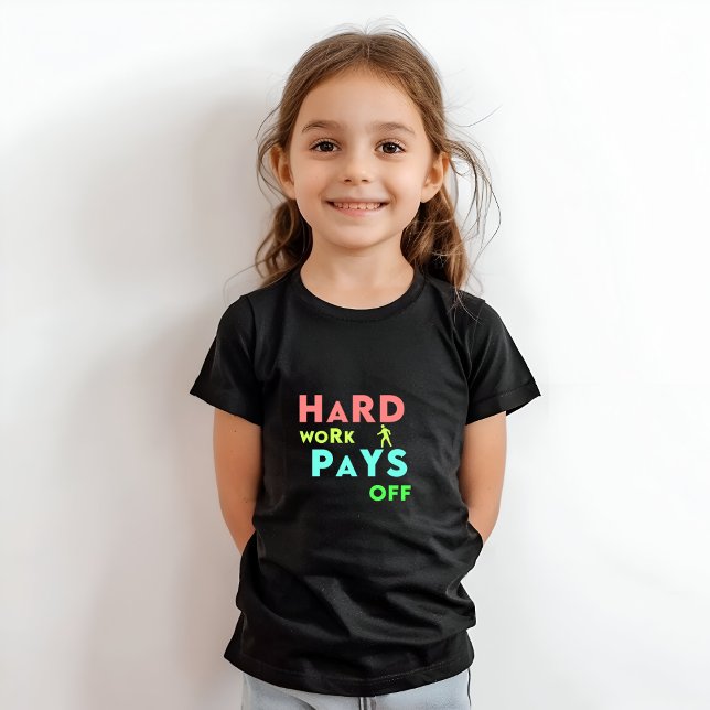 Hard Work Pays Off – Stay Focused, Stay Motivated T-Shirt (Creator Uploaded)