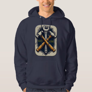 Hard Work Tools Worker Pride Labor Day Design Hoodie