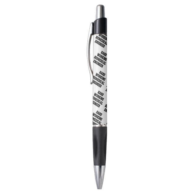Hard Working Biomedical Engineer Pen (Top (Vertical))
