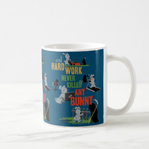 Hard Working Bunny Coffee Mug