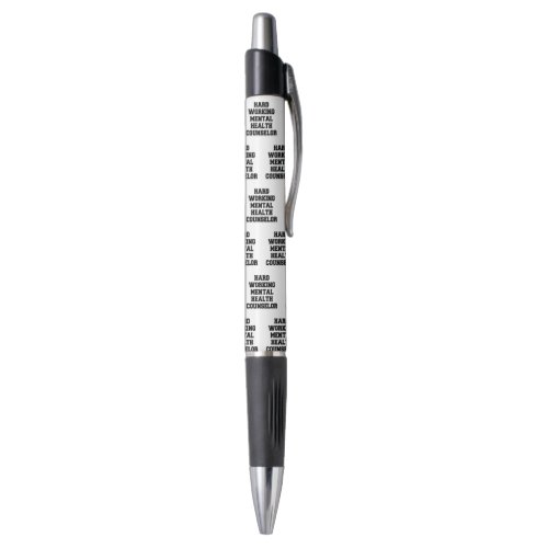 Hard Working Mental Health Counselor Pen