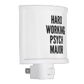 Hard Working Psych Major Night Light (Right)